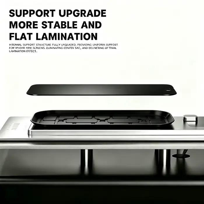 Dispositif d'aspiration à double trou pour séparation d'écran, laminage stable pour la réparation et la lamination d'écrans de téléphone plats et incurvés