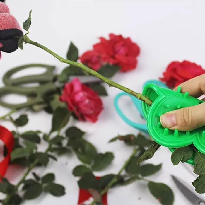 Dissolvant d'épine de Rose, taille de feuilles de fleurs, dénudeur de roses, fleuriste de jardin, dissolvant de feuilles d'épine de Rose, outil de coupe de bavures de jardin