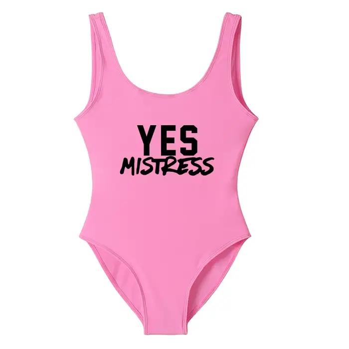 YES MISTRESS-Maillot de bain une pièce pour femmes