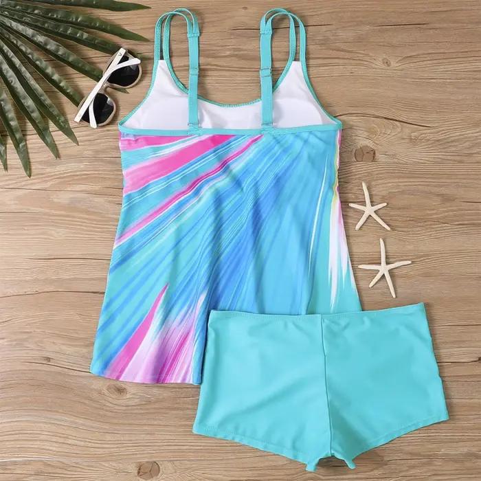 Maillot de bain rétro imprimé vintage