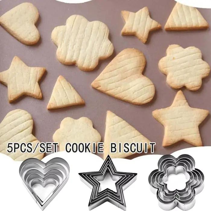 Emporte-pièces pour biscuits, œufs frits, gâteaux, outils de pâtisserie, moules à fondant, moules à biscuits, outils de cuisson, emporte-pièces pour gâteaux