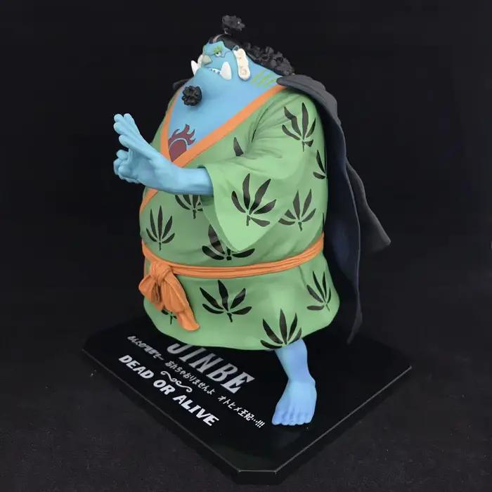 Anime One Piece Dead or Alive Fish Terran Jinbe New World Ver. Figurine d'action en PVC, statue de jeu, modèle de collection, jouet, poupée