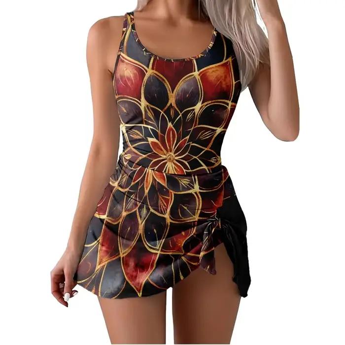 Maillot de bain une pièce à bretelles