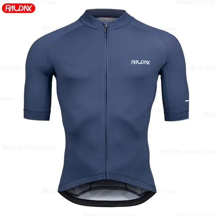 Nouveau 2023 Raudax maillot de cyclisme 12 couleurs cyclisme course hauts à manches courtes maillot de vélo chemises de cyclisme sur route maillots de vélo d'été