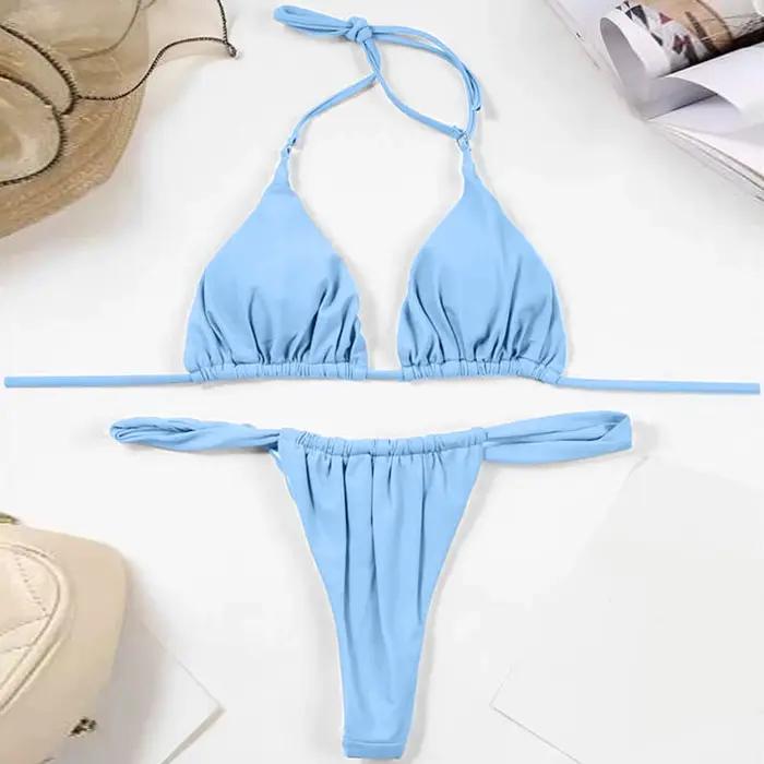 Maillot de bain brésilien triangle pour femmes