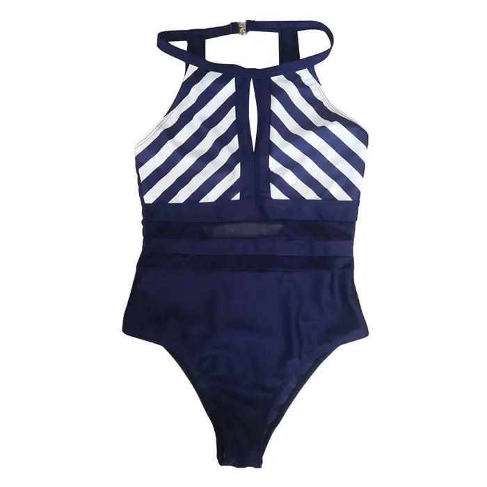 Maillot de bain une pièce dos nu pour femmes