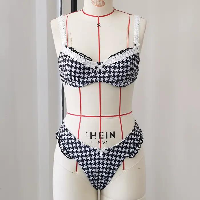 Mode à volants Bikini femmes taille basse Slipt maillot de bain dame Sexy Push Up Biquini maillots