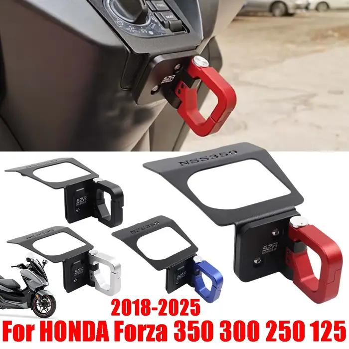Crochet de casque, sac de rangement de bagages, support de cintre, accessoires de moto pour HONDA Forza 350 300 250 125 Forza350 Forza300 Forza125