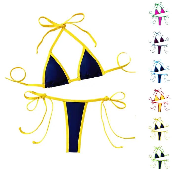 Nouveau maillot de bain triangle pour femme