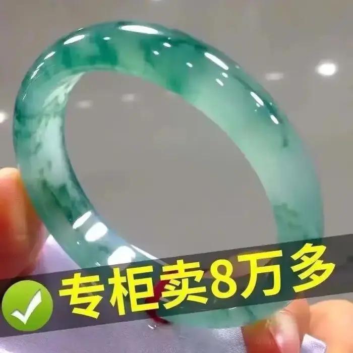 Bracelet en Jade vert clair, accessoires de mode, bijoux à breloques naturelles en jadéite pour femmes et hommes, Bracelet rond sculpté à la main