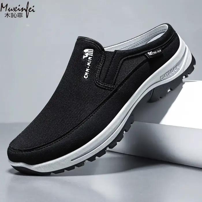 Chaussures pour hommes Printemps 2026 Nouveauté Polyvalentes Décontractées Mi-montantes Confortables, Respirantes, Anti-odeurs Taille 39-47