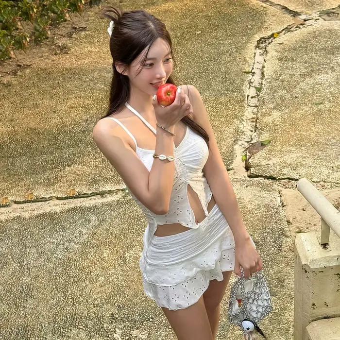 Maillot de bain de style coréen tendance pour femme