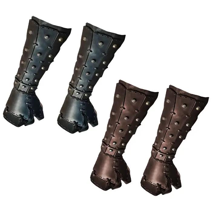 Protège-bras médiévaux, Design rétro, manchette Steampunk, brassards gothiques pour hommes pour Halloween