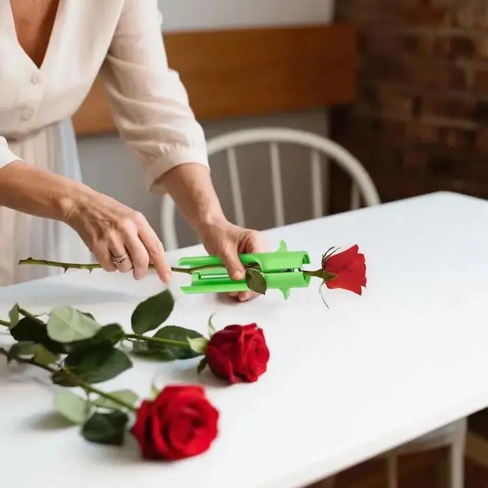 Outil de retrait des épines de rose, éplucheur de feuilles, décapant de fleurs, pour la maison, la fleuriste, le jardinage, outil de retrait des épines et des feuilles