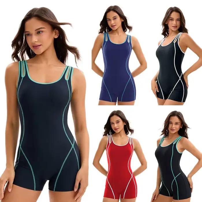 Maillot de bain une pièce amincissant pour femme