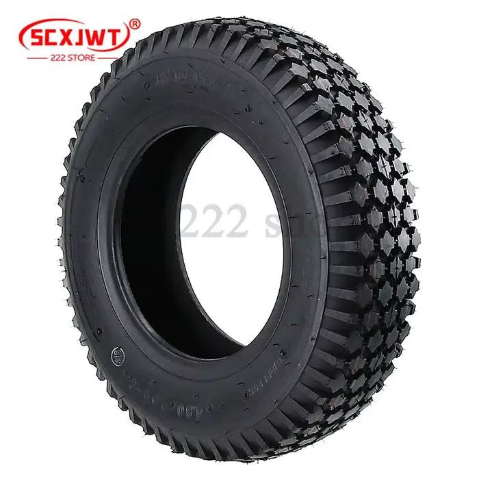 Nouveau pneu à chambre à air épaissi 4.80/4.00-8 pour remorque, tracteur de jardin, camion, souffleuse à neige, VTT, chariot de golf – Pièces de rechange pour pneus