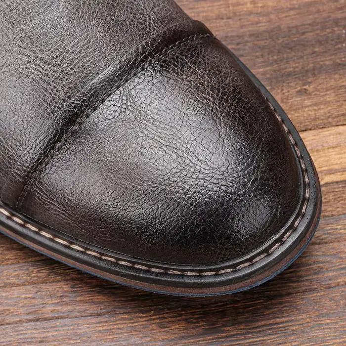 Taille 7-13 bottines pour hommes bottes en cuir pour hommes botte de marque pour hommes # AL605
