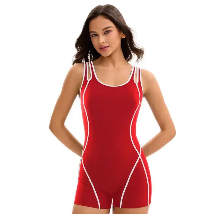 Maillot de bain une pièce amincissant pour femme