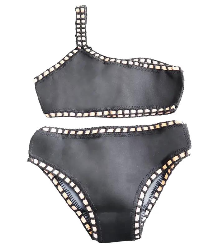 Micro Bikini 2026 pour Femme, Maillot de Bain Fait Main au Crochet, Soutien-Gorge Push-Up, Patchwork, Tenue de Plage, Bikini String