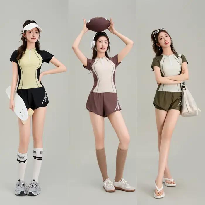 Nouveau maillot de bain fendu pour femmes