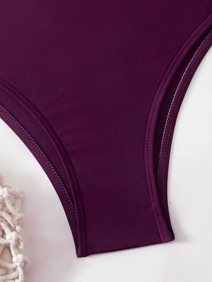 Bikini taille haute pour femmes
