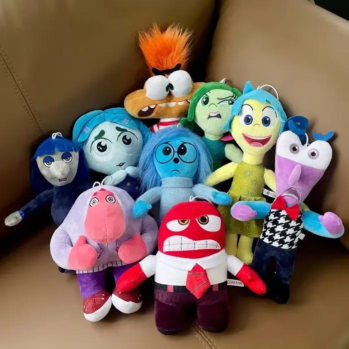20-30cm à l'envers 2 Disney Pixar jouets en peluche poupée ANXIETY Ennui Envy embarras joie peluche peluche cadeau pour enfants noël