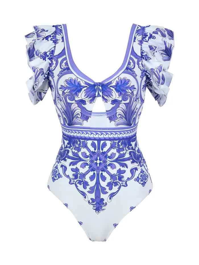 Maillot de bain une pièce moulant pour femme