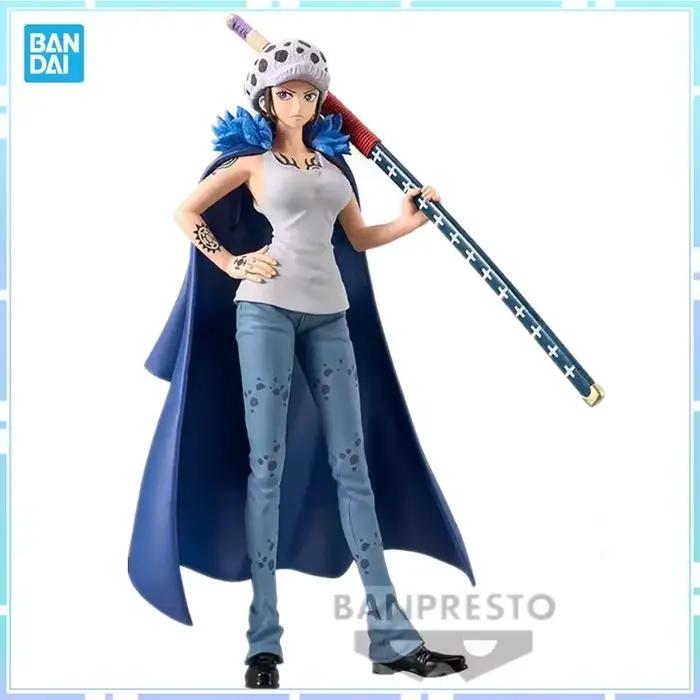 Bandai-Banpresto Anime Action Figure Modèle Jouets, One Piece DXF, Extra Trafalgar Law CHANGE, PVC, Collecemballages, Original