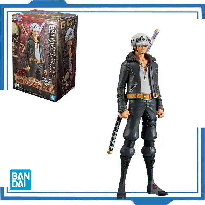 Bandai Original Banpresto Anime une pièce Film rouge DXF le Grandline hommes Trafalgar Law PVC figurine modèle Collection jouets