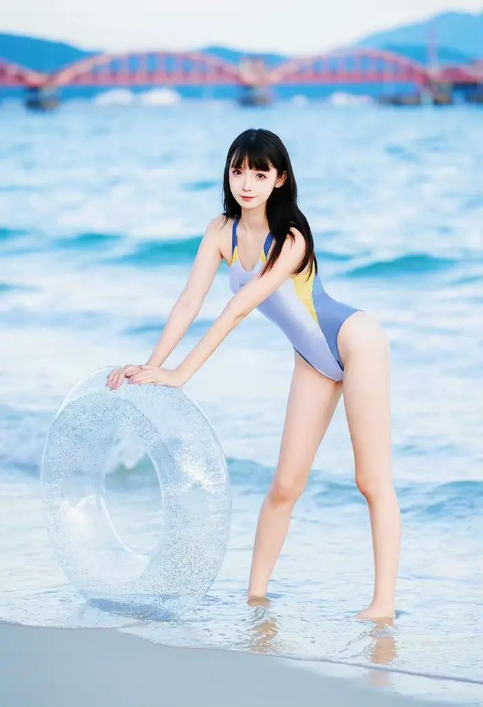 2025 Ditry Cosplay Costume maillot de bain dos complet femmes sexuelles Spa Suitwear une pièce porter bidimensionnel jambe haute coupe justaucorps