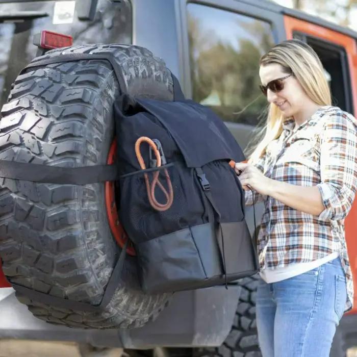 Sac poubelle de rangement pour pneus de secours de voiture, sac à dos pour récupération hors route, équipement de Camping, SUV, camions, camping-cars, véhicules tout-terrain, remorques, sac pour pneus