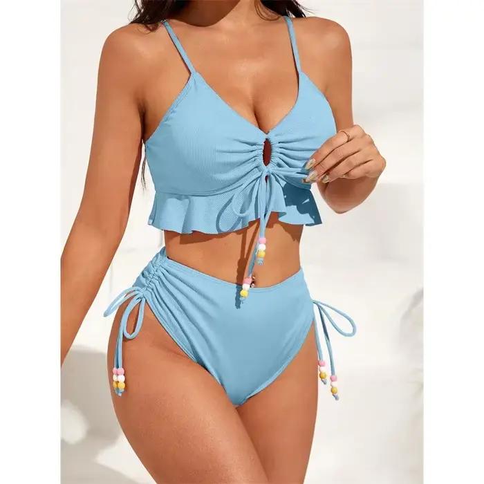 Maillot de bain bikini séparé pour femme