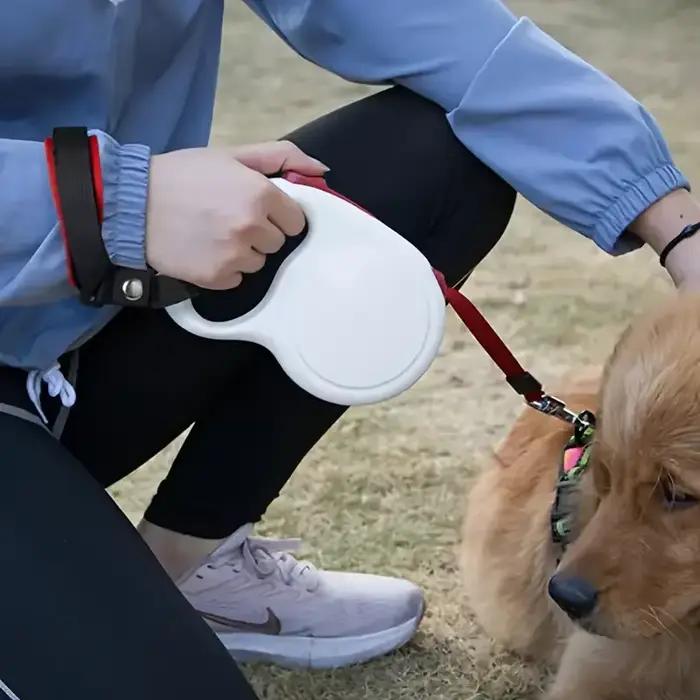 Accessoire supplémentaire de laisse rétractable pour chien – Dragonne et poignet – pour un plus grand confort, une poignée desserrée pour vos mains et un meilleur contraste