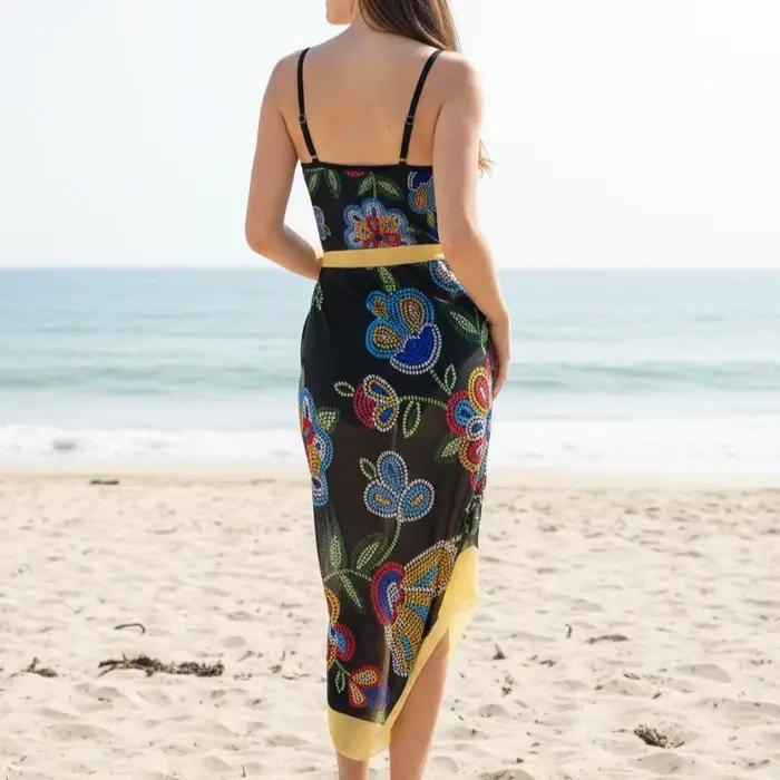 Maillot de bain une pièce avec jupe