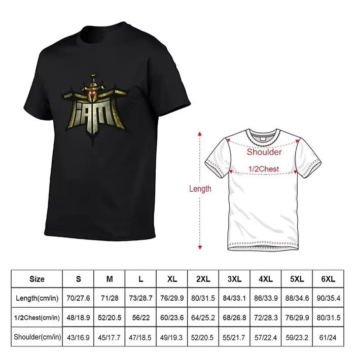 IAM-T-Shirt Surdimensionné pour Homme, Grande Taille, France