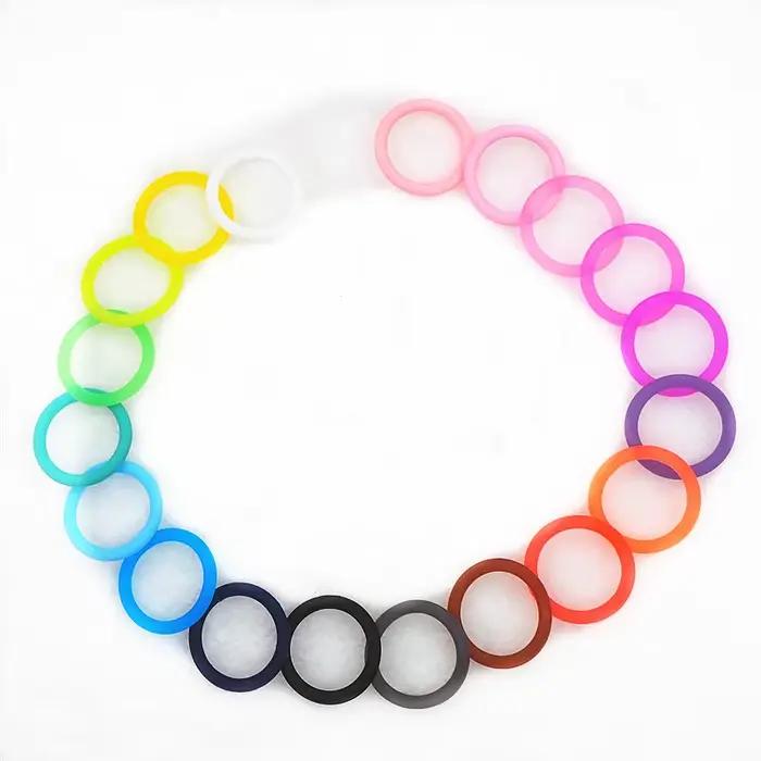 500 pièces sans BPA NUK Silicone bébé sucette porte-serviette adaptateur factice MAM support joints toriques