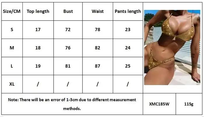 Maillot de bain scintillant doré pour femme 2026