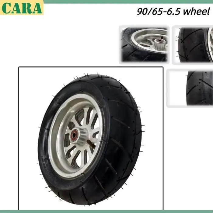 Roue arrière 110/50-6.5, roue avant 90/65-6.5, roue à pédale électrique, pneu élargi pour route urbaine, pièces de rechange de haute qualité