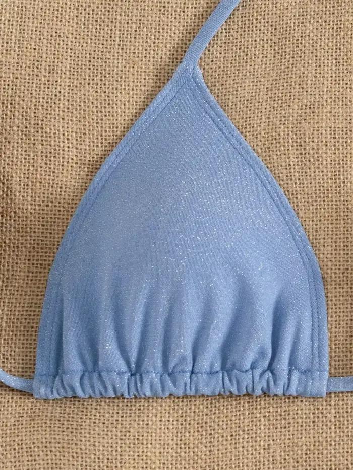 Haut de bikini triangle sexy pour femme