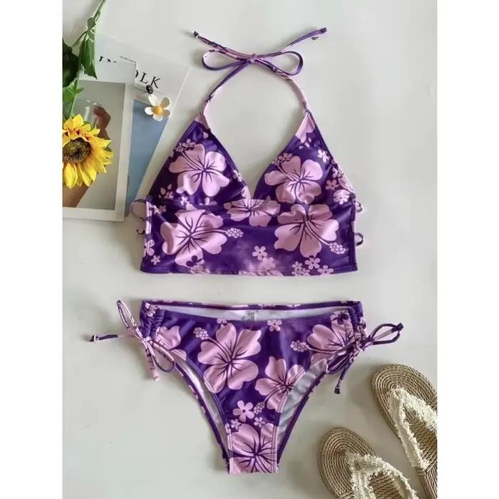 Maillot de bain à motif Floral pour femmes