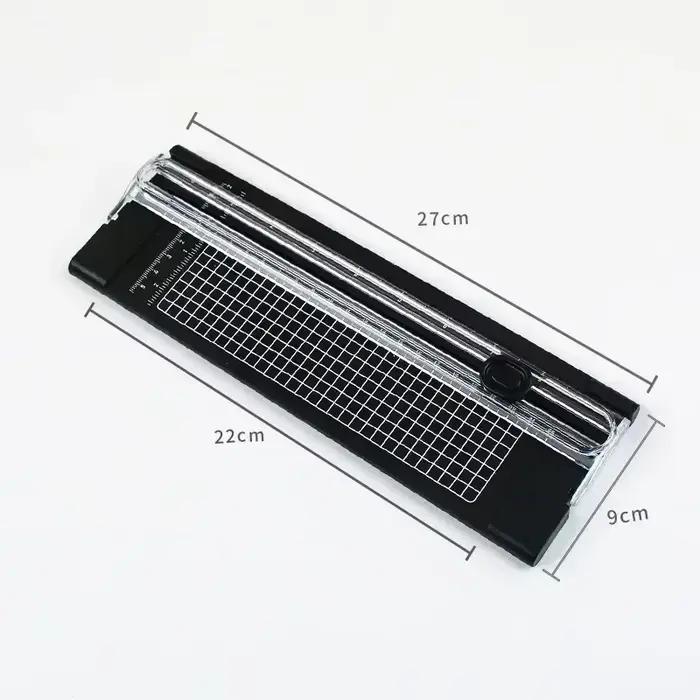 Coupe-papier de coupe bidirectionnel A4 avec règle extractible pour coupe-Photo, Machine légère pour tapis de découpe de Scrapbook