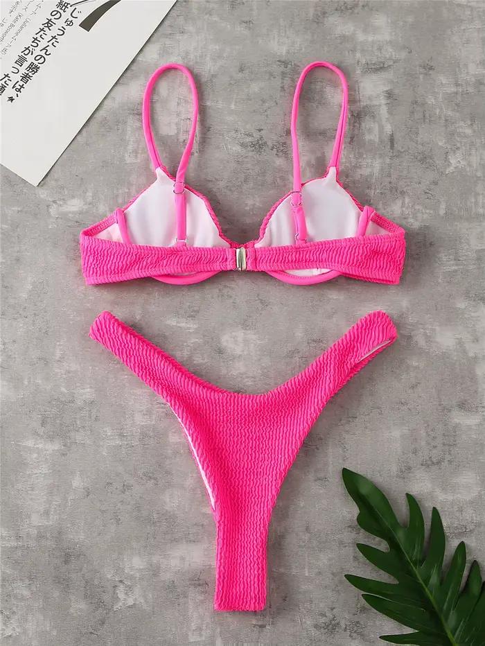 Maillot de bain sexy à armatures 2026 pour femme