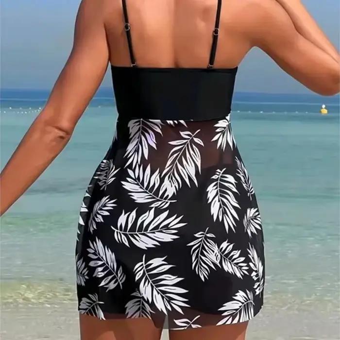 Maillot de bain fendu pour femmes
