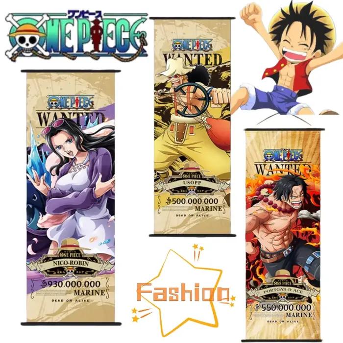 Affiche One Piece Luffy Chopper Usopp, nouveau cadeau créatif et personnalisé de haute valeur pour la décoration du salon et de la chambre à coucher