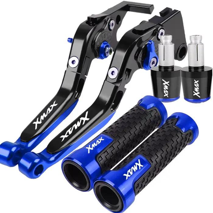 Levier d'embrayage de frein de moto, extrémités de poignée de guidon pour YAMAHA XMAX 125 200 250 400 X-MAX 125 2009 2019 2018 2017 2016 2015