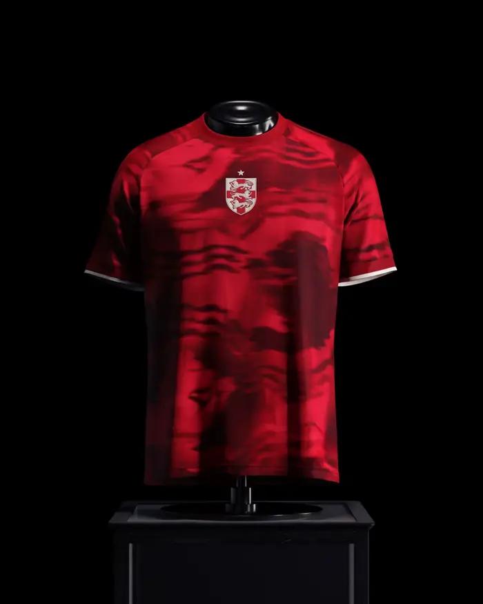 T-shirt décontracté d'été imprimé en 3D, concept créatif pour événements de football 2026, conçu pour usage individuel, grande taille