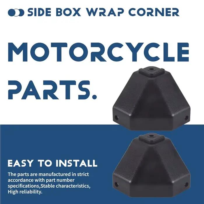 Protection d'angle fiable pour sacoche latérale de moto, accessoires de coffre arrière