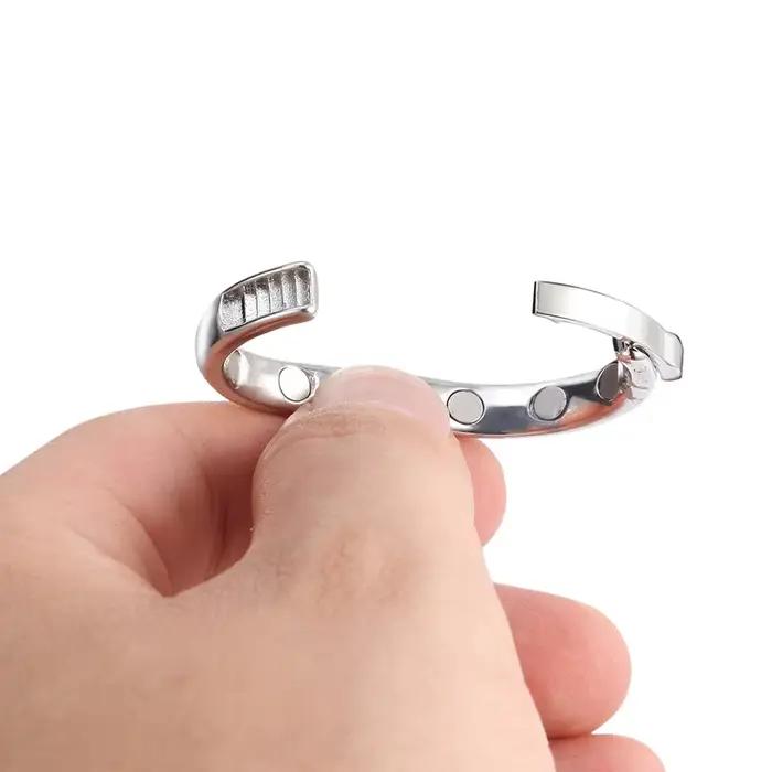 Anneau pénien magnétique pour pénis masculin, jouets sexuels d'érection, anneaux de gland en métal, produits intimes, anneau sur le pénis
