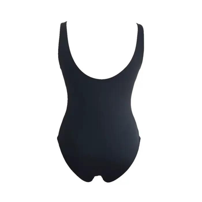 Maillot de bain dos nu pour femme junior style plage push up avec détails bandage polyester élasthanne été 2024 ensemble de bikinis sans fil tricoté