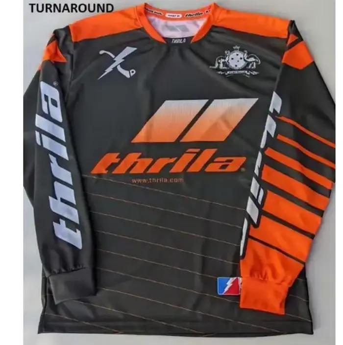 Maillot de moto pour motocross, maillot de descente, maillot de vélo tout-terrain, motocross, endflats, MX, BMX, VTT, moto longue vitesse, pendentifs ocross, 2024